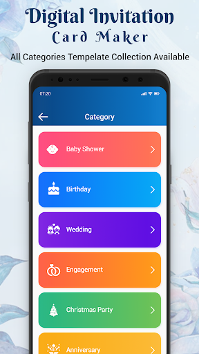 Digital Invitation Card Maker Screen 2