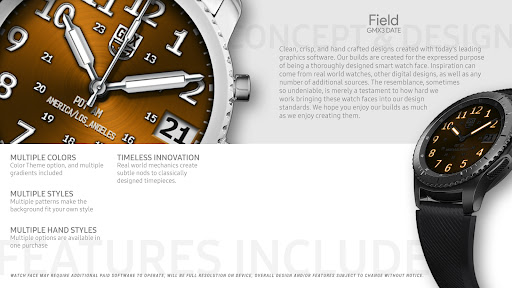 Android application GMX3 Field Date screenshort