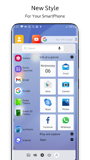 Computer Launcher Theme win 10