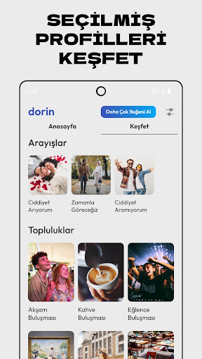 Dorin - Flört Sohbet Tanışma screenshot 2