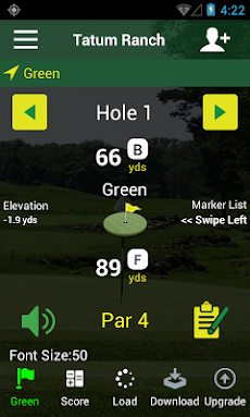Golf GPS - FreeCaddie Audioのおすすめ画像2