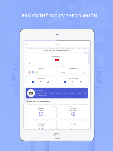 CV Xin Việc 365 - Tạo CV Đẹp