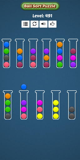 Lucky ball sort color puzzle