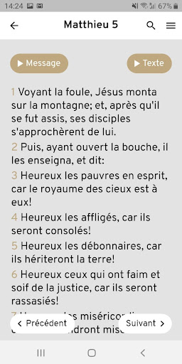 Guide Biblique: La Bible Screen 3