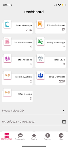 Android application AuxCHAT screenshort