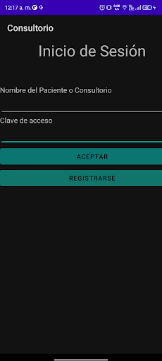 Android application ITSL CONSULTORIO screenshort