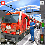 Cover Image of Télécharger Euro Train Simulator Free - New Train Games 2021 1.6 APK