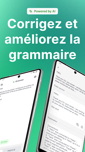 Aperçu de l'application