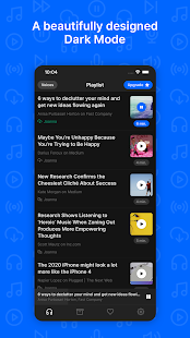 Playpost: Listen to articles Screenshot