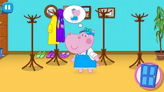 Hippo: Supermarket cashier