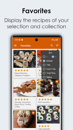 Halloween Recipes Cookbook Screen 2