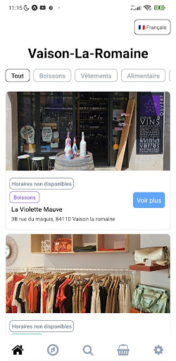 Android application Vasio Tour (beta) screenshort