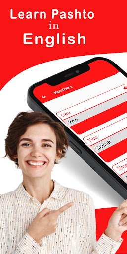 Android application Learn English in Pashto screenshort