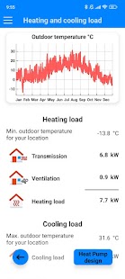 Heat Pump Calculator Screenshot