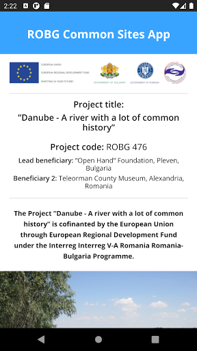 Android application ROBG - Common Sites screenshort