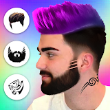 Men HairStyle, Suits, Mustache icon