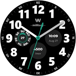 WES15 - Military Watch Face