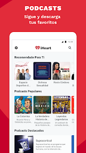 iHeart: Música, Radio, Podcast