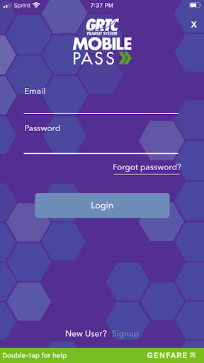 GRTC Mobile Pass Screen 2