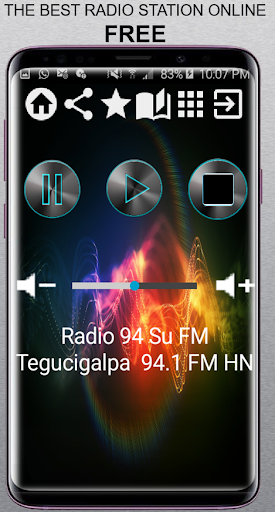 Android application Radio 94 Su FM Tegucigalpa screenshort