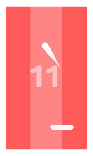 Android application Crazy pong screenshort