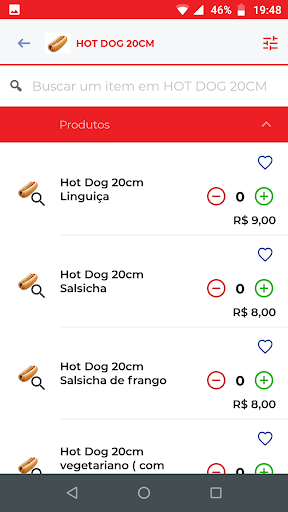 Android application Central Ibiza Hot Dog screenshort