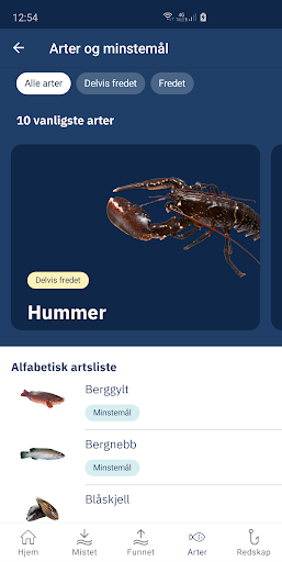 Fritidsfiskeappen Screen 2
