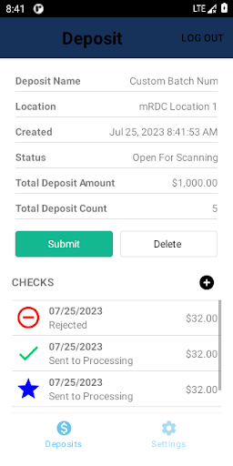 Taylor Bank Business mRDC Screen 3
