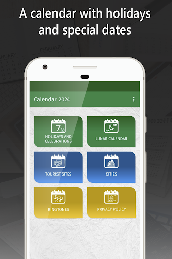 Android application brazil calendar 2024 screenshort