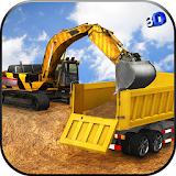 Excavator Crane Simulator 3D icon
