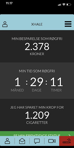 XHALE Screen 2