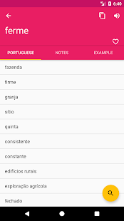 French Portuguese Dictionary 2.0.5 APK screenshots 2
