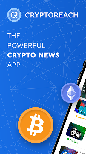 Android application CryptoReach: Crypto News screenshort