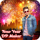 New Year DP Maker: New Year Frame, GIF icon