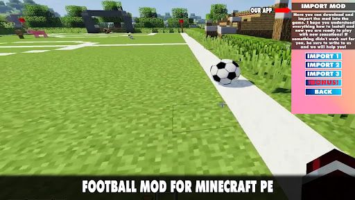 Football Mod for Minecraft PE