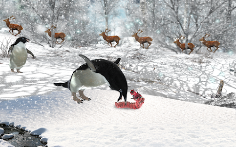 Flying Penguin Simulator Games