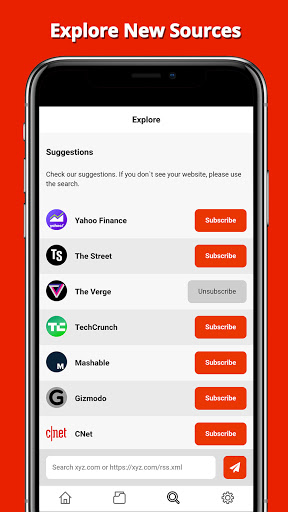 Stories Now - RSS Reader Screen 3