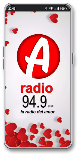 Android application RADIO A - La Radio Del Amor screenshort