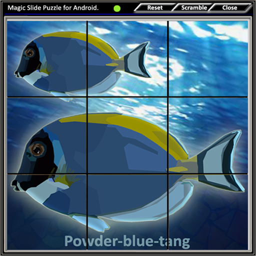 Magic Slide Puzzle A Fishes 2  Icon