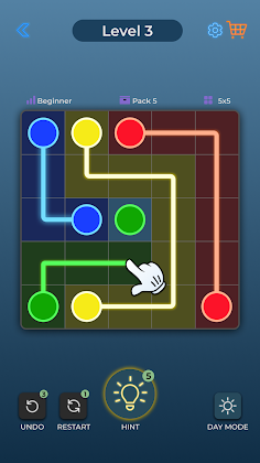 Dot Link - Connect the Dots - Screenshot 1
