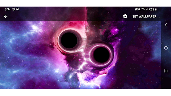Black Hole 3D Parallax Live Wa Screenshot