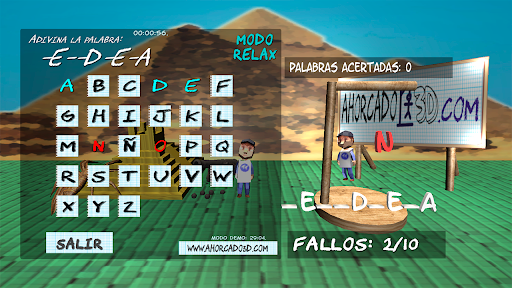 Ahorcado 3D Demo