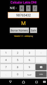 Captura de Pantalla 7 Letra DNI - NIE android