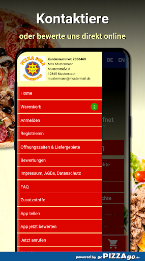 Pizza Sole Reutlingen Screenshot 3 - AppWisp.com