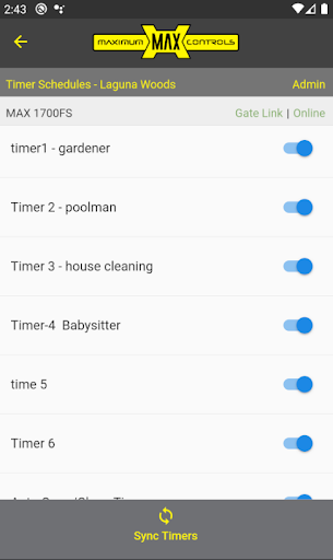 Max Cloud App Screen 2