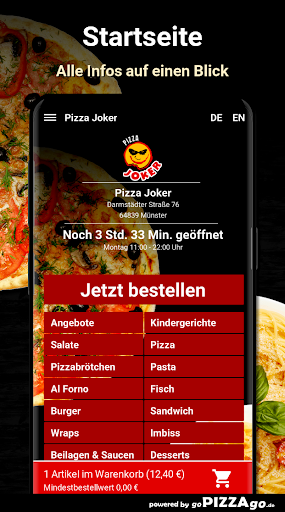Pizza Joker Münster Screen 2