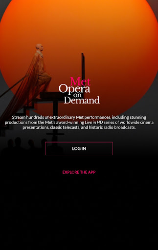 Android application Met Opera on Demand screenshort