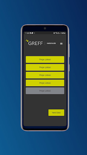 Android application GREFF screenshort