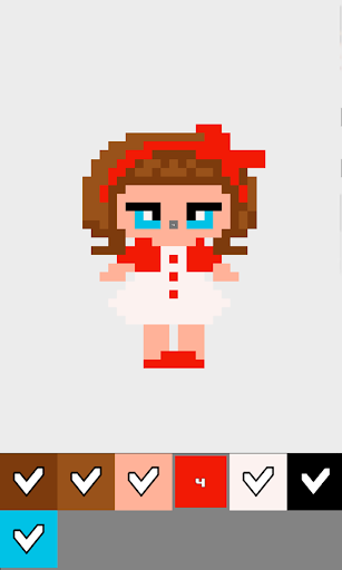 Color By Pixel - Sweet Doll Screen 2