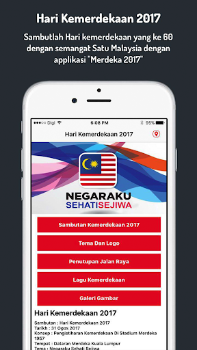 Android application Malaysia Merdeka screenshort